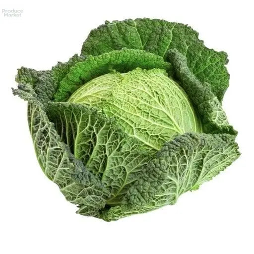 English Savoy Cabbage - x8 Heads - Produce Market